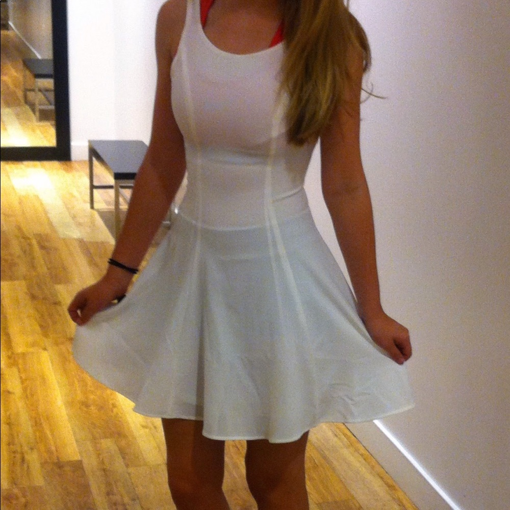 White H&M dress